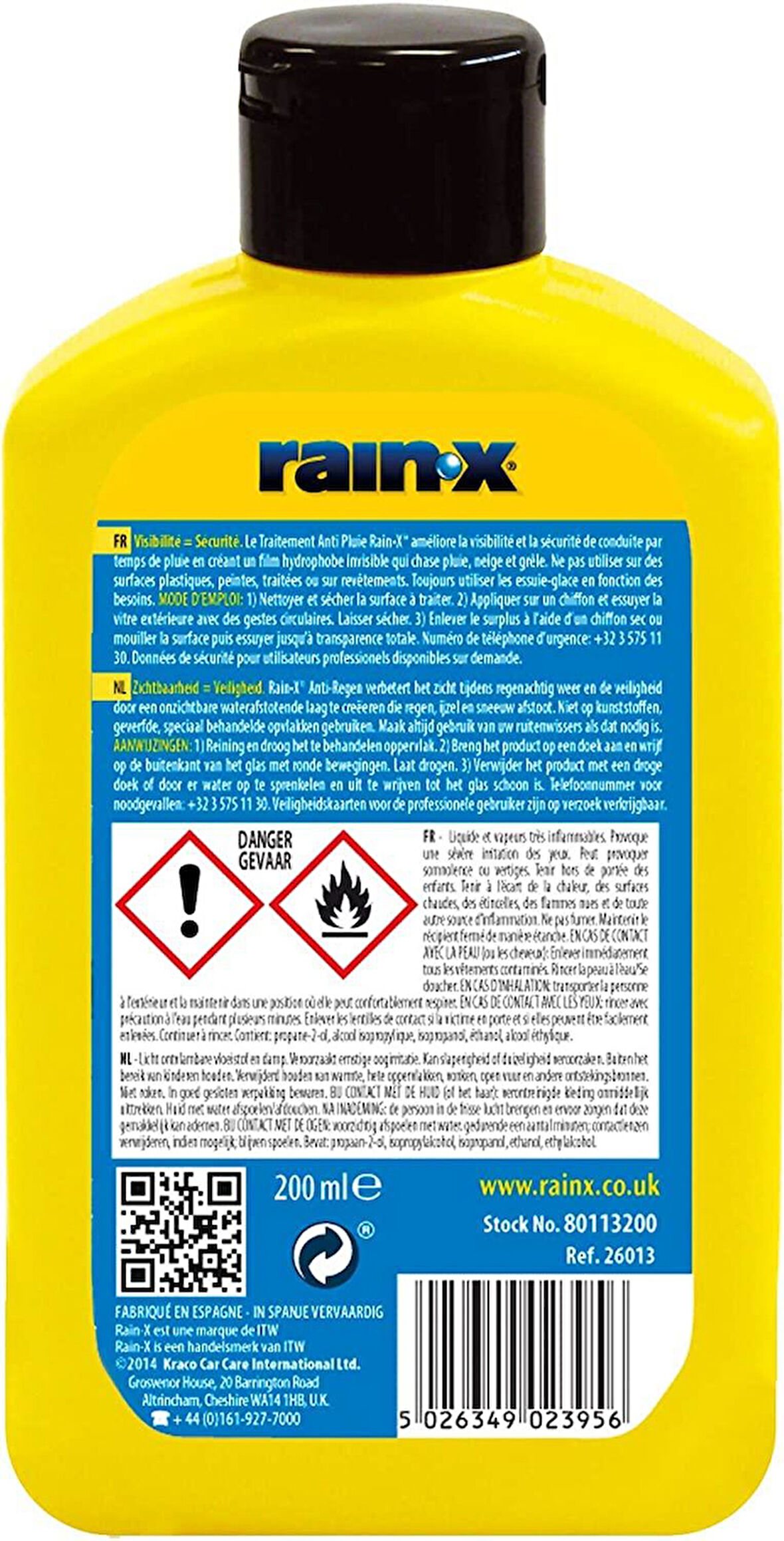 Rain-X Yağmur İtici, 200 ml 