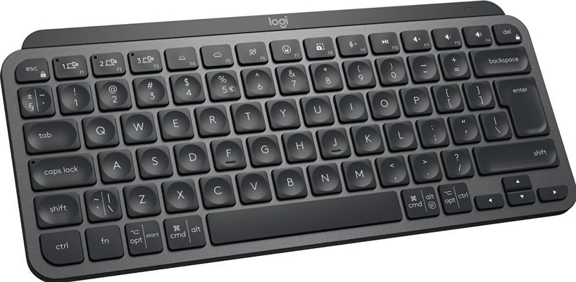 Logitech MX Keys Mini Kablosuz İngilizce Q Klavye Siyah