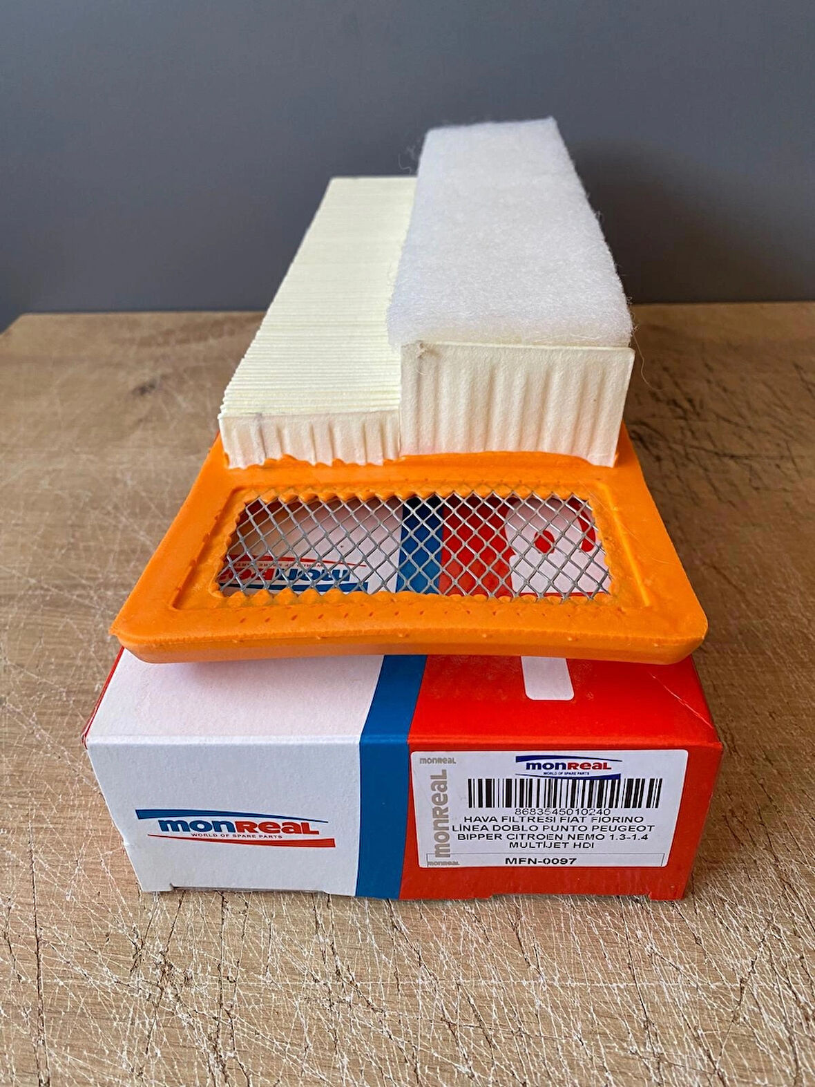 Monreal MFN-0097 Hava Filtresi Bipper 1.3 - 1.4 Citroen Nemo 1.2-1.3 1444.XK 51897086E