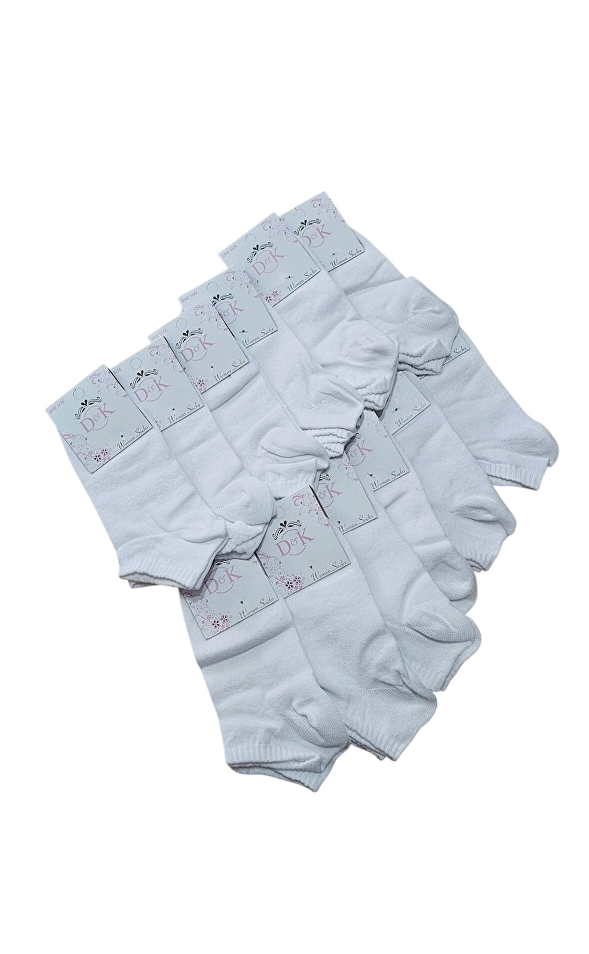 Özsa 12 li penye Kadın patik çorap