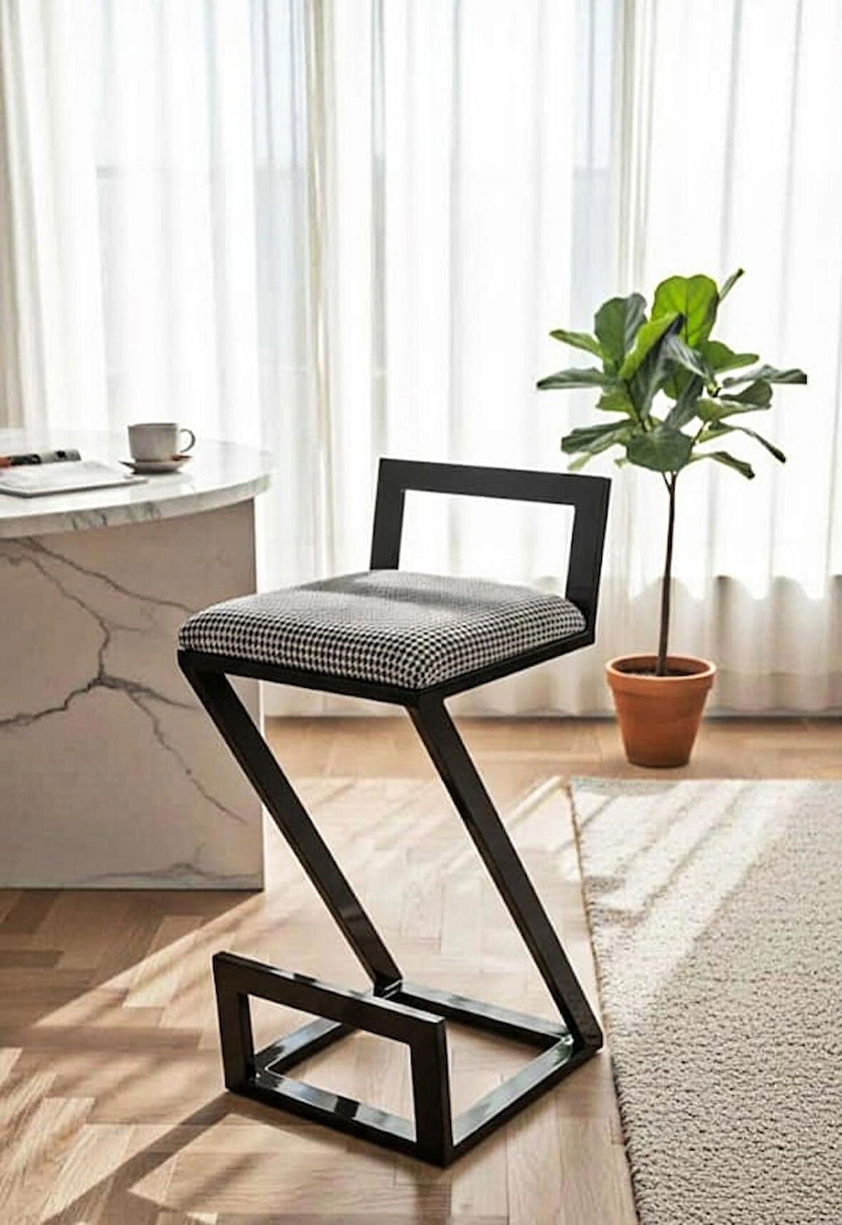 BAR TABURESİ 85 CM VE 95 CM ARASI MASALAR İÇİN UYGUN BAR SANDALYESİ