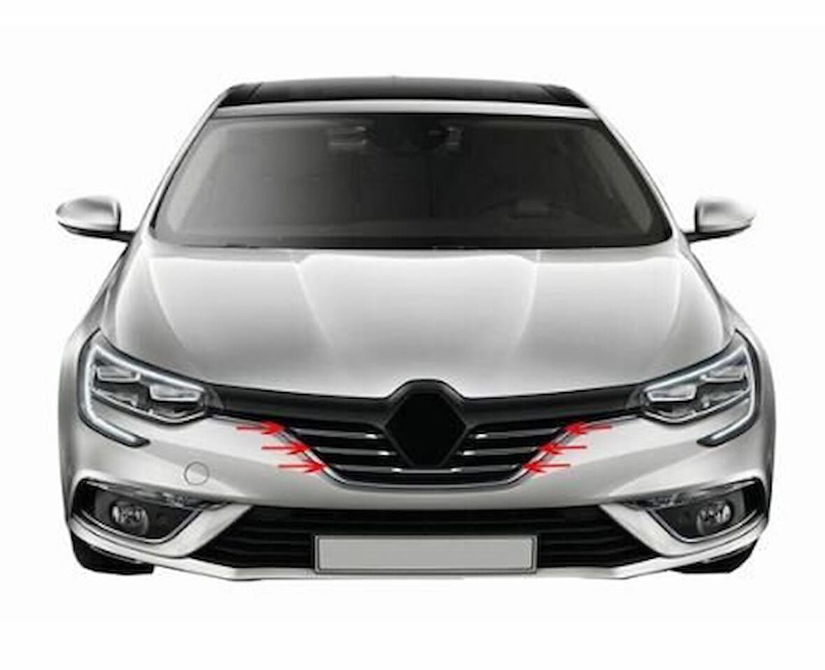 Renault megane 4 on panjur kromu 2016 Sonrası Niken