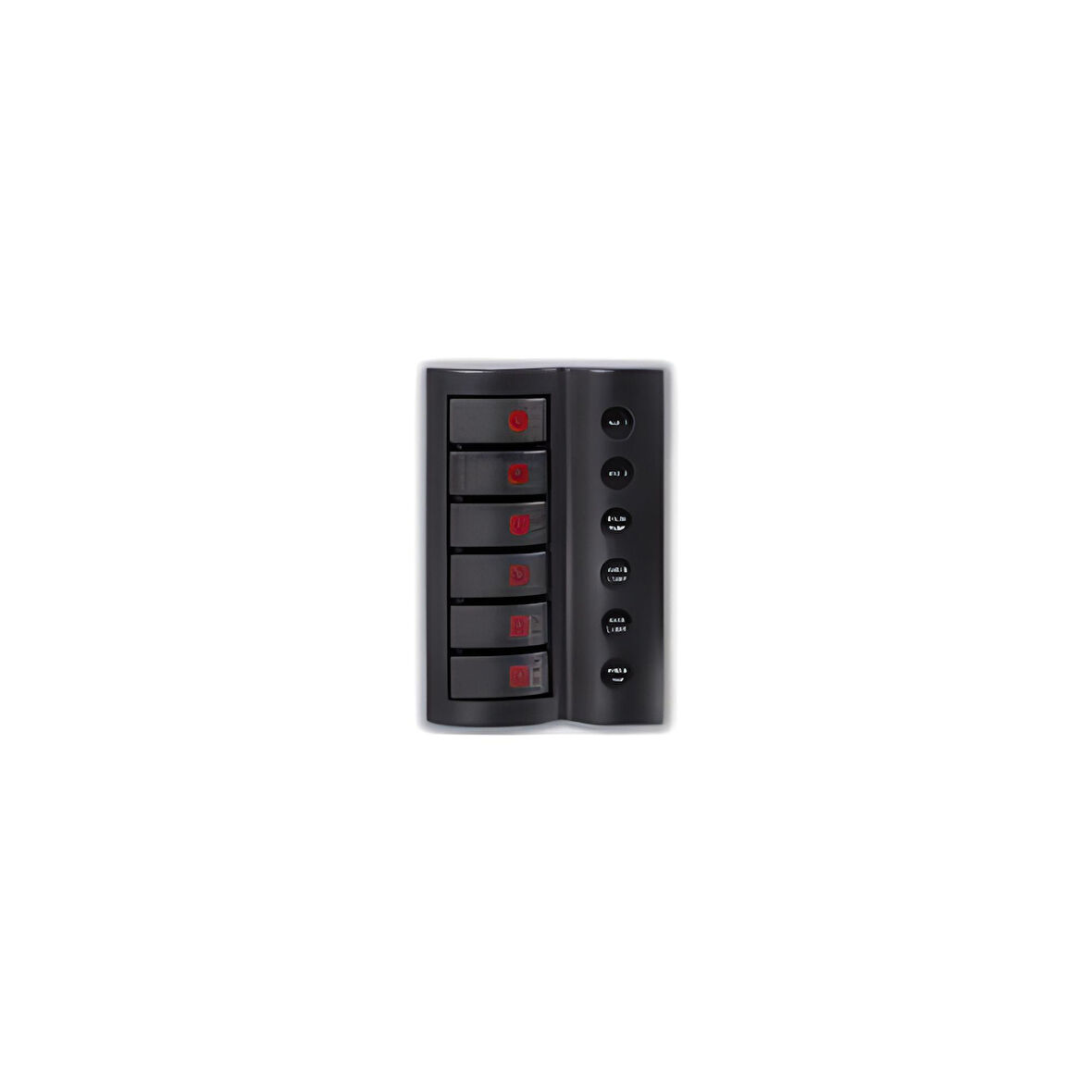 SWITCH PANEL 6 LI ÇİFT led / ELEKTRİK KUMANDA PANELİ