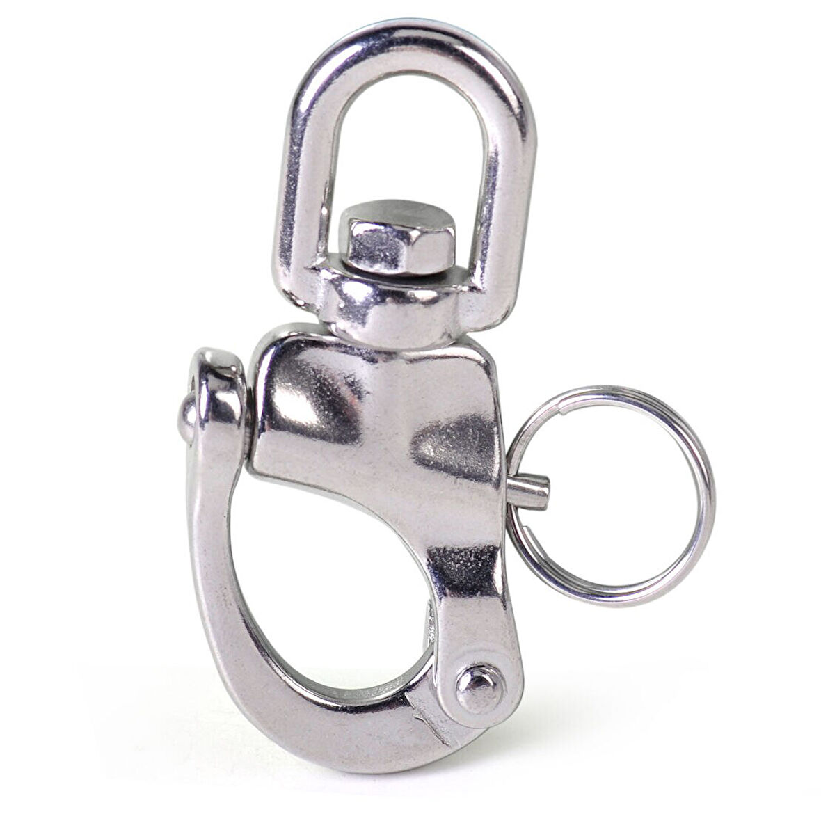 SEALUX SNAP SHACKLE FIRDÖNDÜ KİLİTLİ KROM MANDAR KİLİDİ 22mm TEKNE YAT