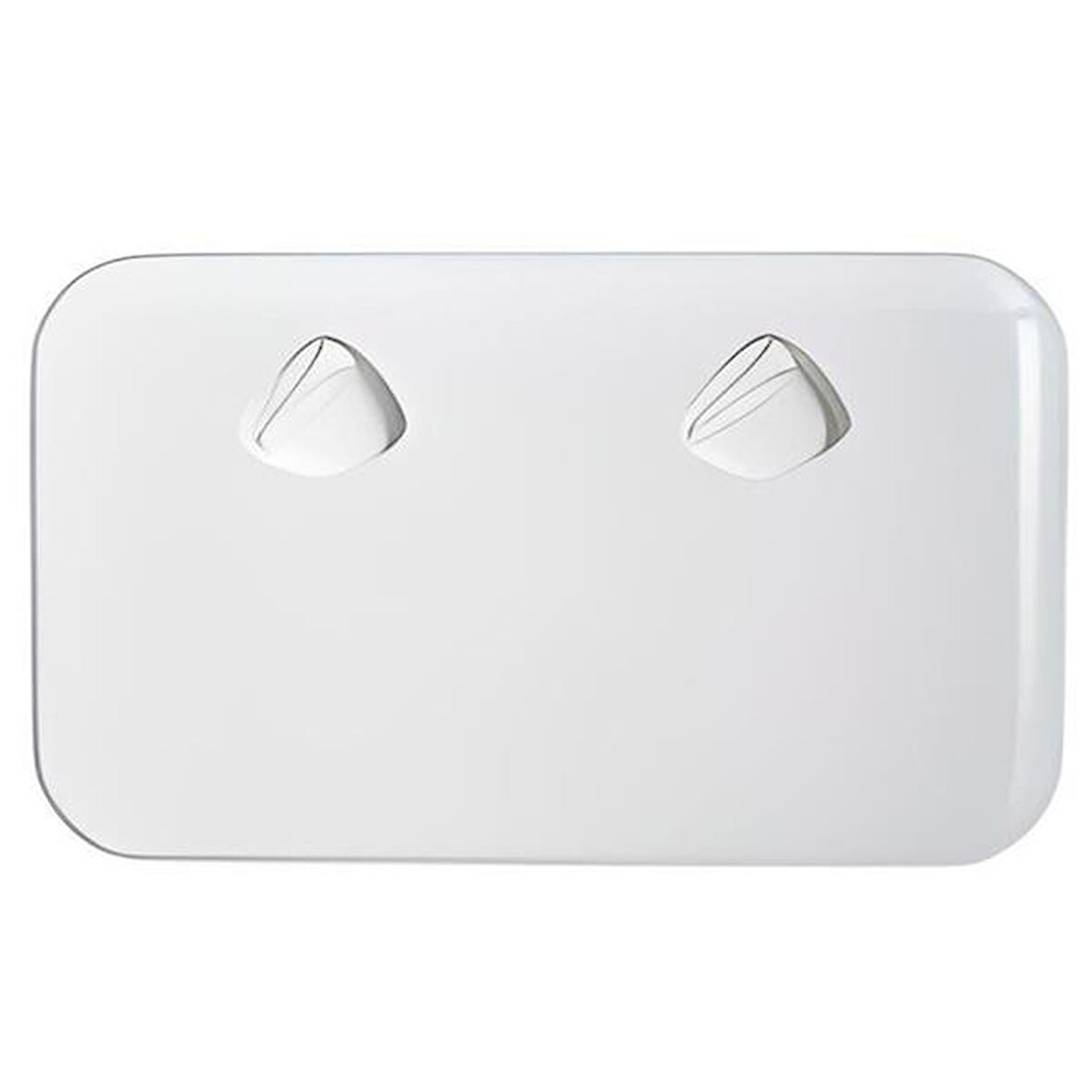TEKNE VE KARAVAN İÇİN PLASTİK KAPAK BEYAZ  355x603 mm