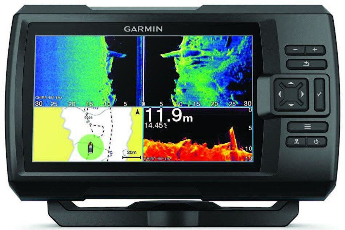 Garmin Balık Bulucu + GPS STRIKER VIVID 7 CV
