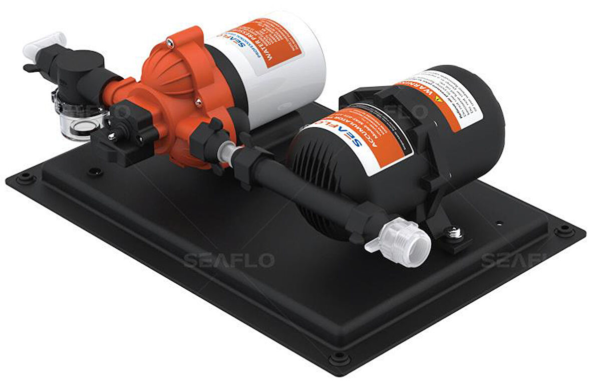 SEAFLO TANKLI HİDROFOR 12 V 11.3 LT. 0.75 LT TANK TEKNE KARAVAN
