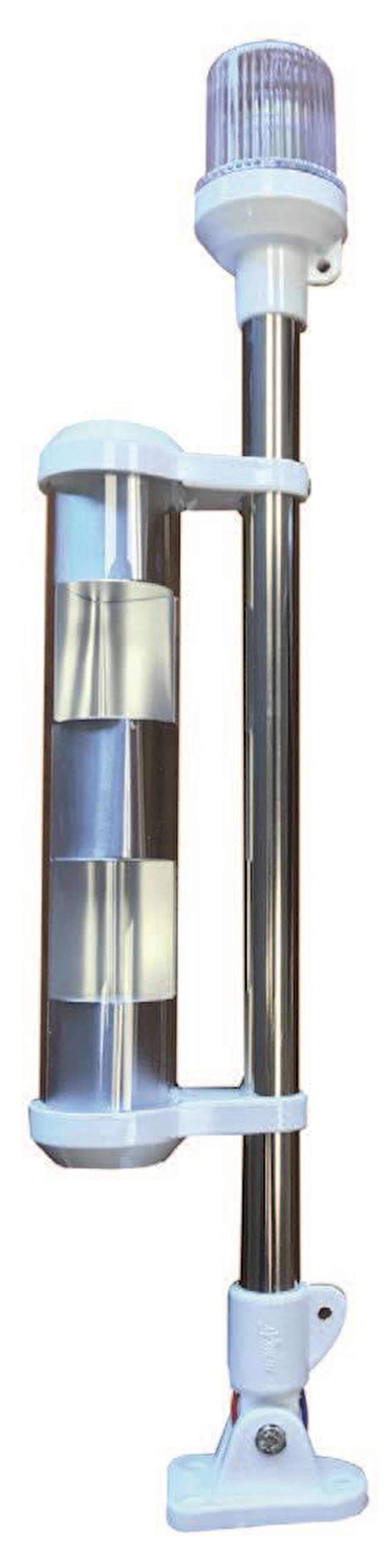 IŞIKLI BAYRAK DİREĞİ RADAR REFLEKTÖRLÜ 55 CM      