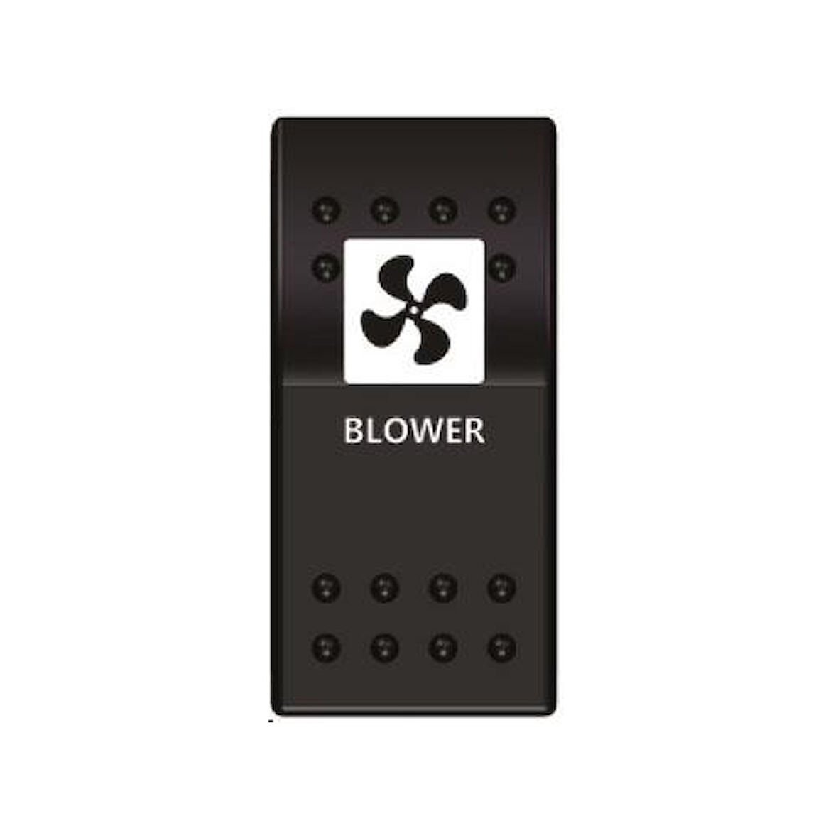 SWITCH ON-OFF HAVALANDIRMA 12/24 V TEKNE, YAT VE KARAVAN