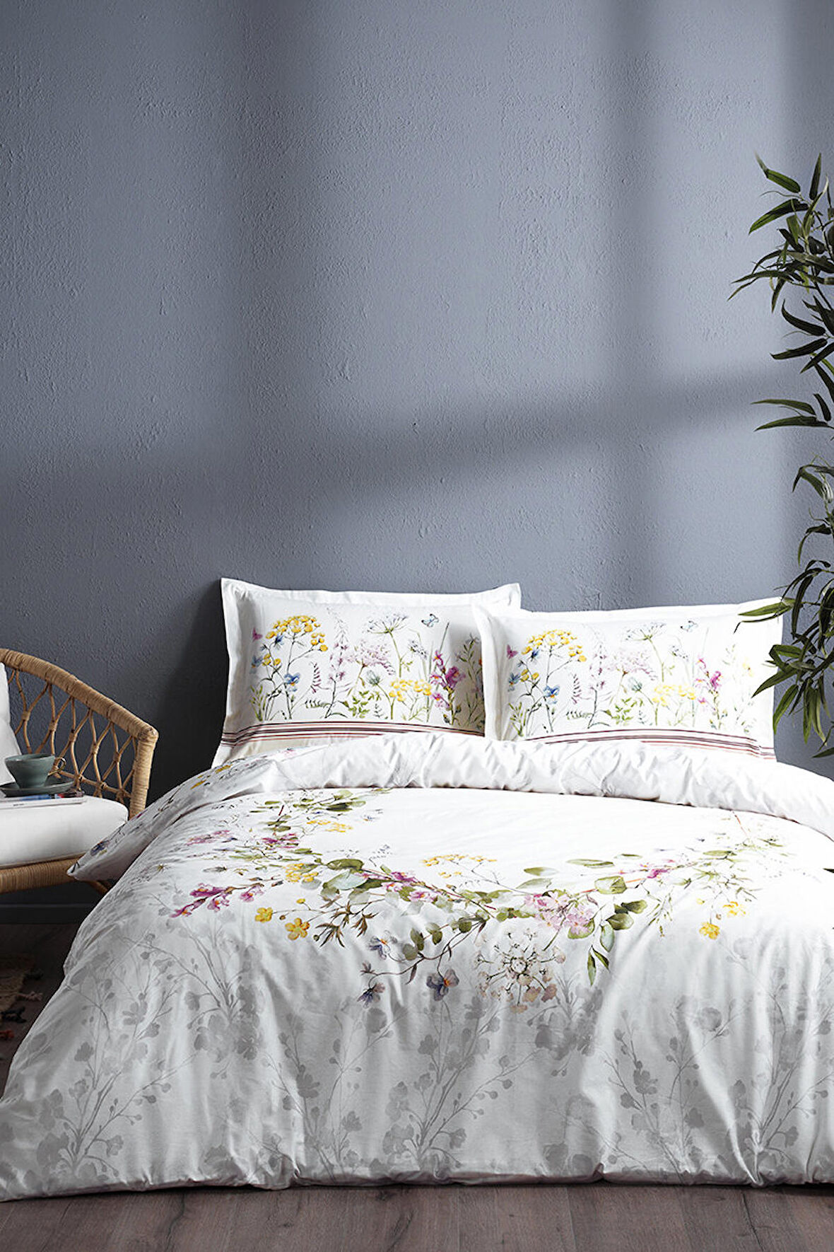 Özdilek Jardin De Flor Çift Kişilik Nevresim Takımı