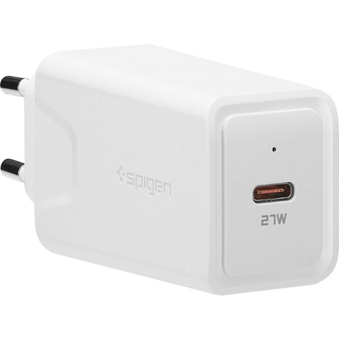 Spigen SteadiBoost 27W Hızlı Şarj Cihazı USB-C PD 3.0 (Power Delivery) iPhone Uyumlu Şarj Adaptörü F210 - 000CA26477