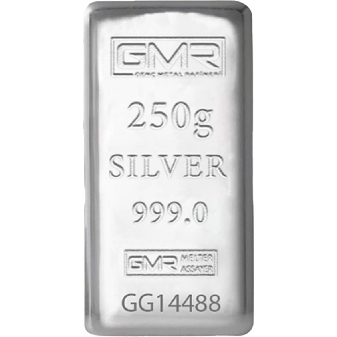 GMR E-Gümüş 250 gr Külçe Gümüş