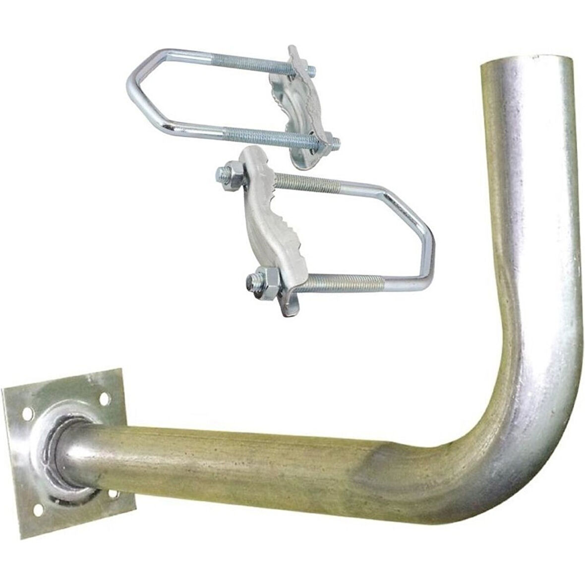 Çanak Anten Montaj Ayağı - L - Tip + 2 Adet Balkon Kelepçesi