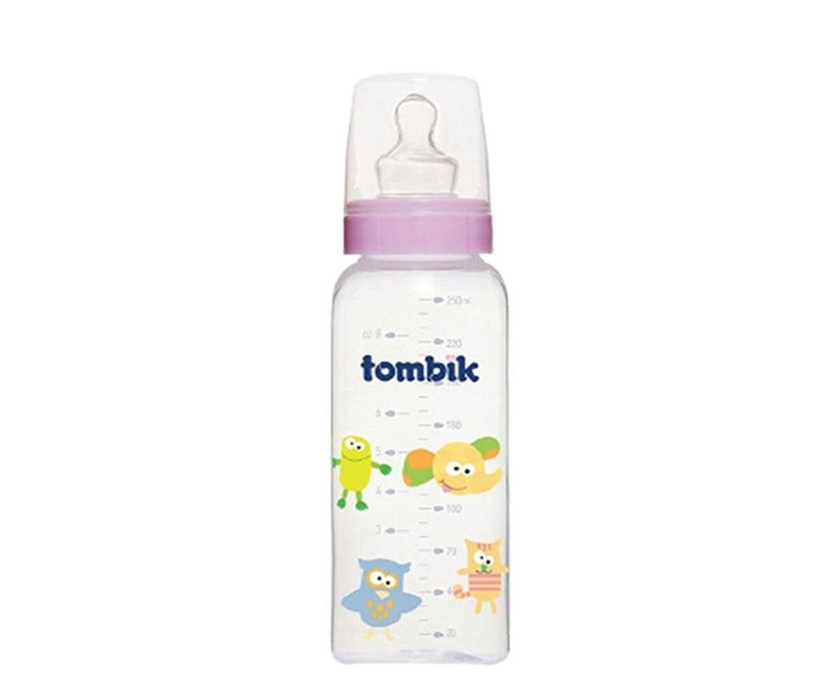 Tombik Şaşkın Hayvancıklar PP Biberon 250 ML (%0 BPA) / Lila