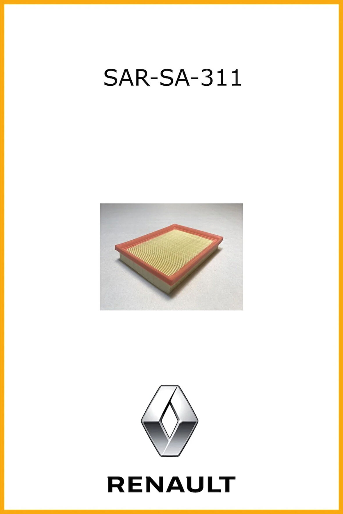 Hava Filtresi Kutulu – 834581 Wisco - Opel Corsa B. Combo B Uyumlu