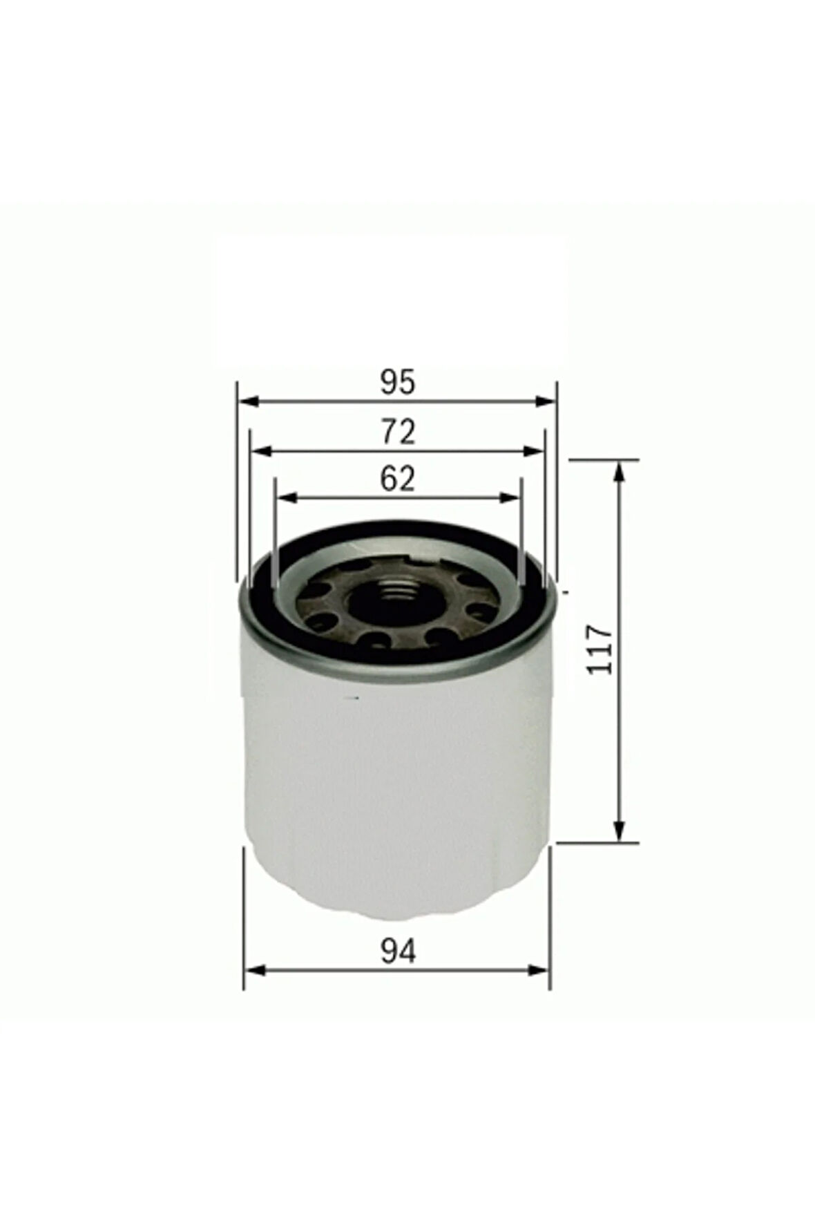 YAĞ FİLTRESİ H1 2.5 CRDI 02 SORENTO 2.5 CRDI 02 x