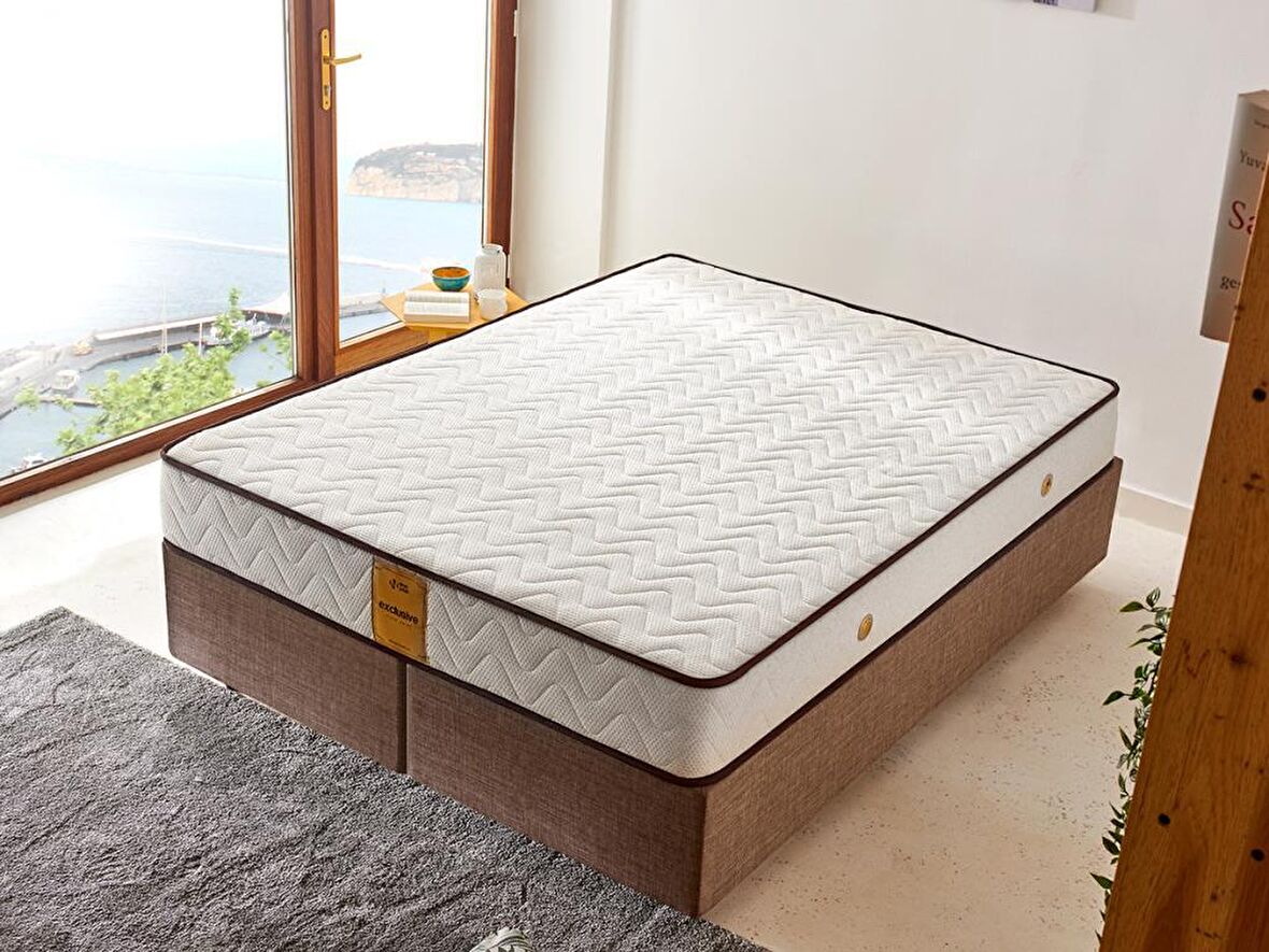 Niron Yatak Exclusive Ortopedik Pedli Tek Kişilik Visco Yatak 100 x 200 cm