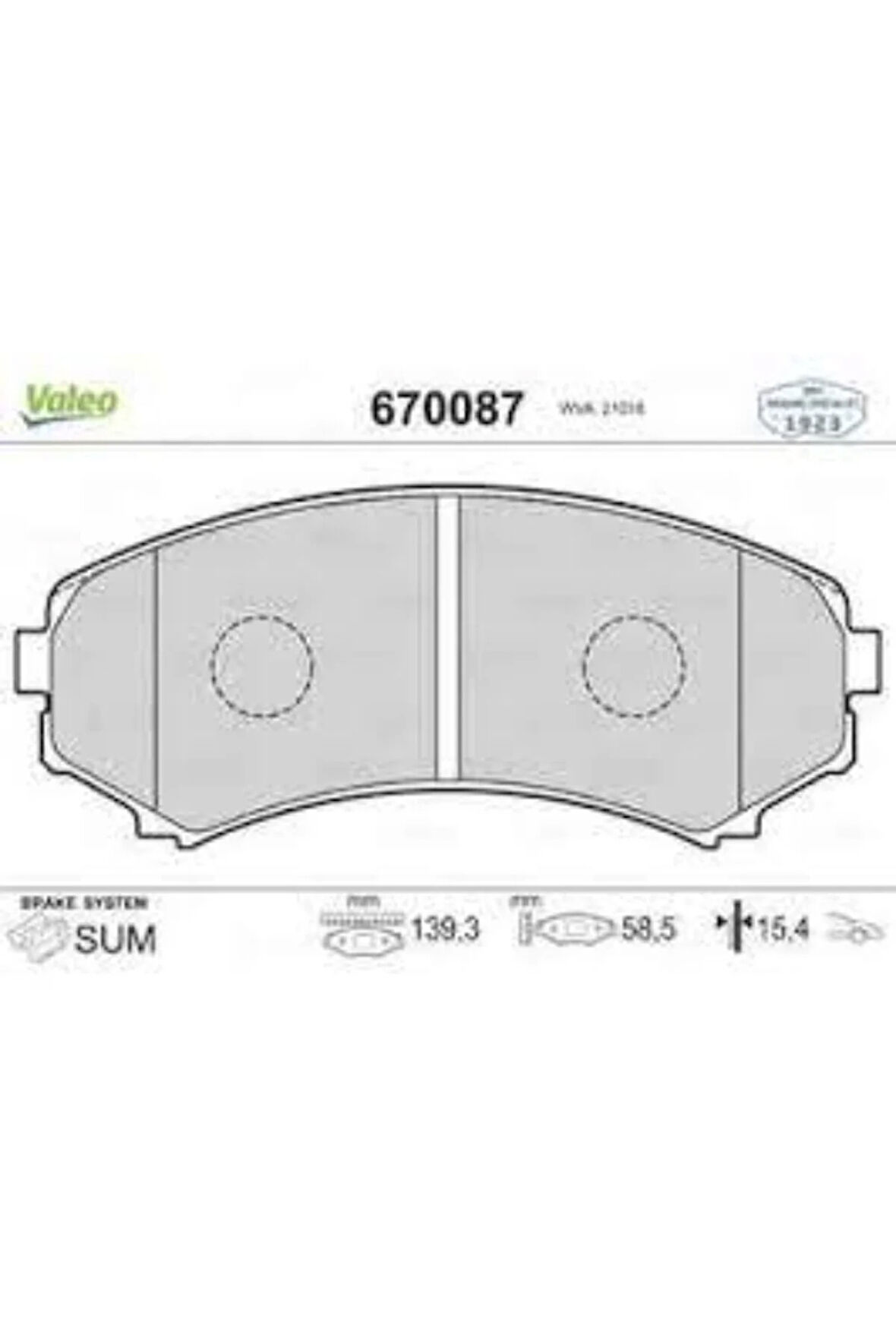 DISK FREN BALATA ON MITSUBISHI PAJERO 3.0/3.5/3.8/2.5D/3.2D 00 > Uyumlu