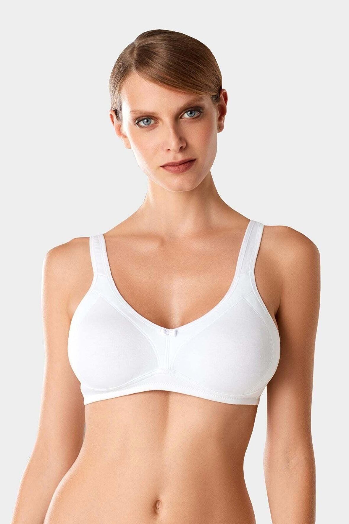 Pierre Cardin 7000 Belda Pamuklu Toparlayıcı Sütyen Beyaz