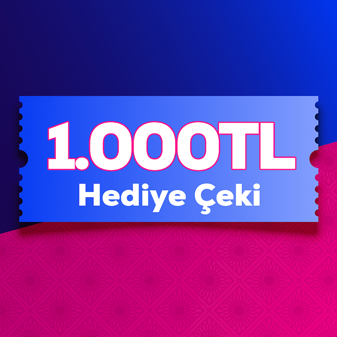 Pazarama Hediye Çeki 1000 TL