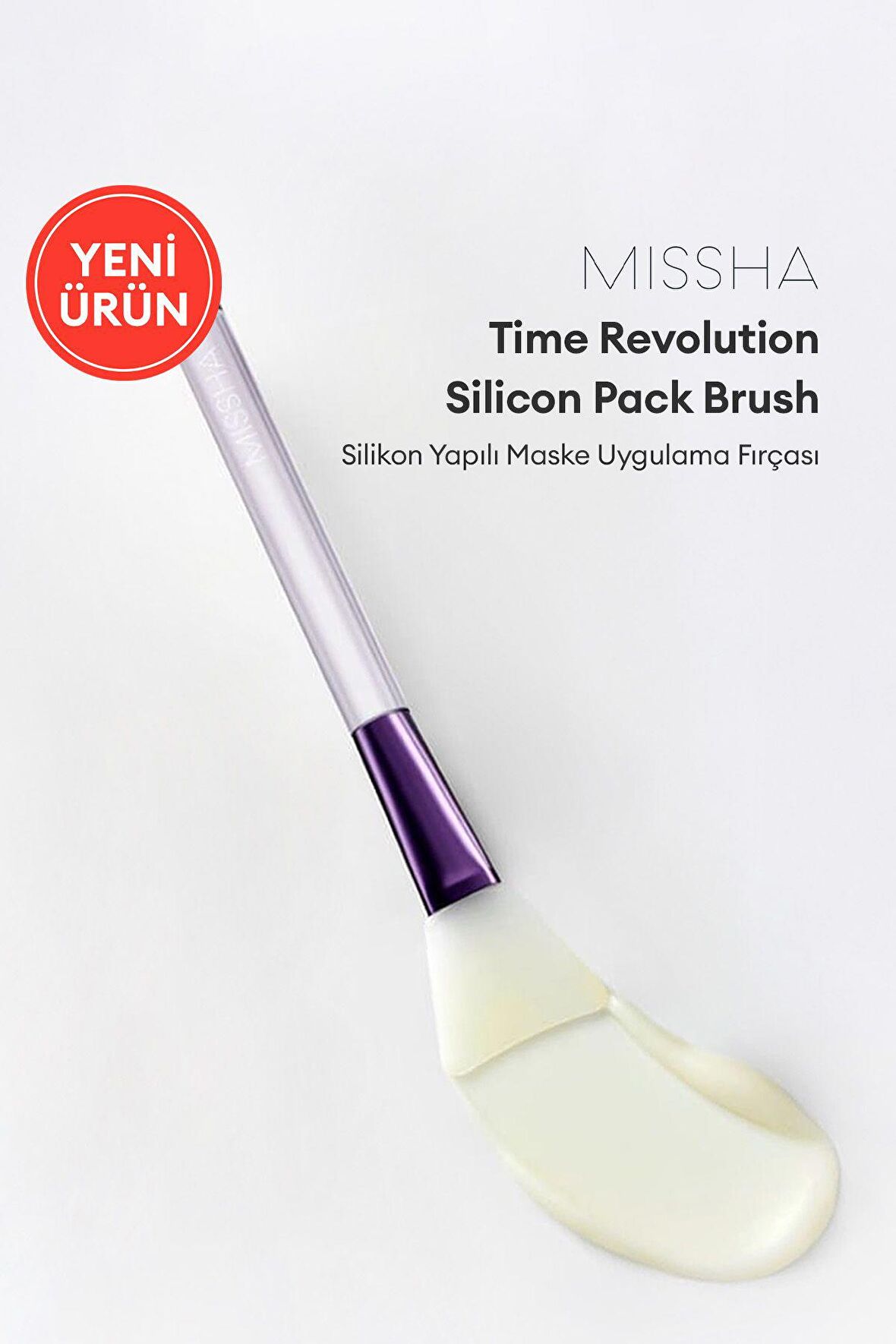Silikon Yapılı Maske Uygulama Fırçası Time Revolution Silicon Pack Brush