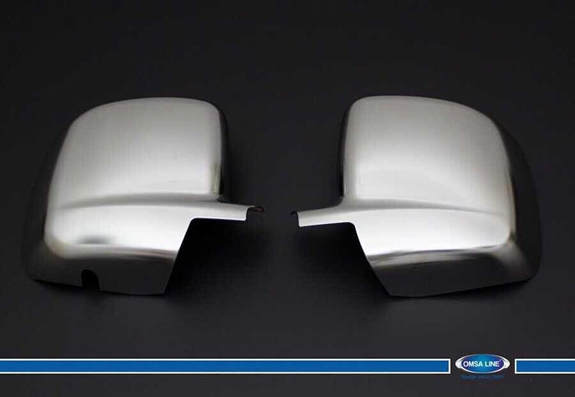 Citroen Nemo Saten Krom Ayna Kapağı 2 Parça Abs 2007 ve Sonrası