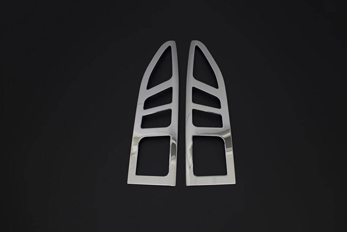 Citroen Berlingo Krom Stop Çerçevesi 2 Parça 2008-2012 Arası