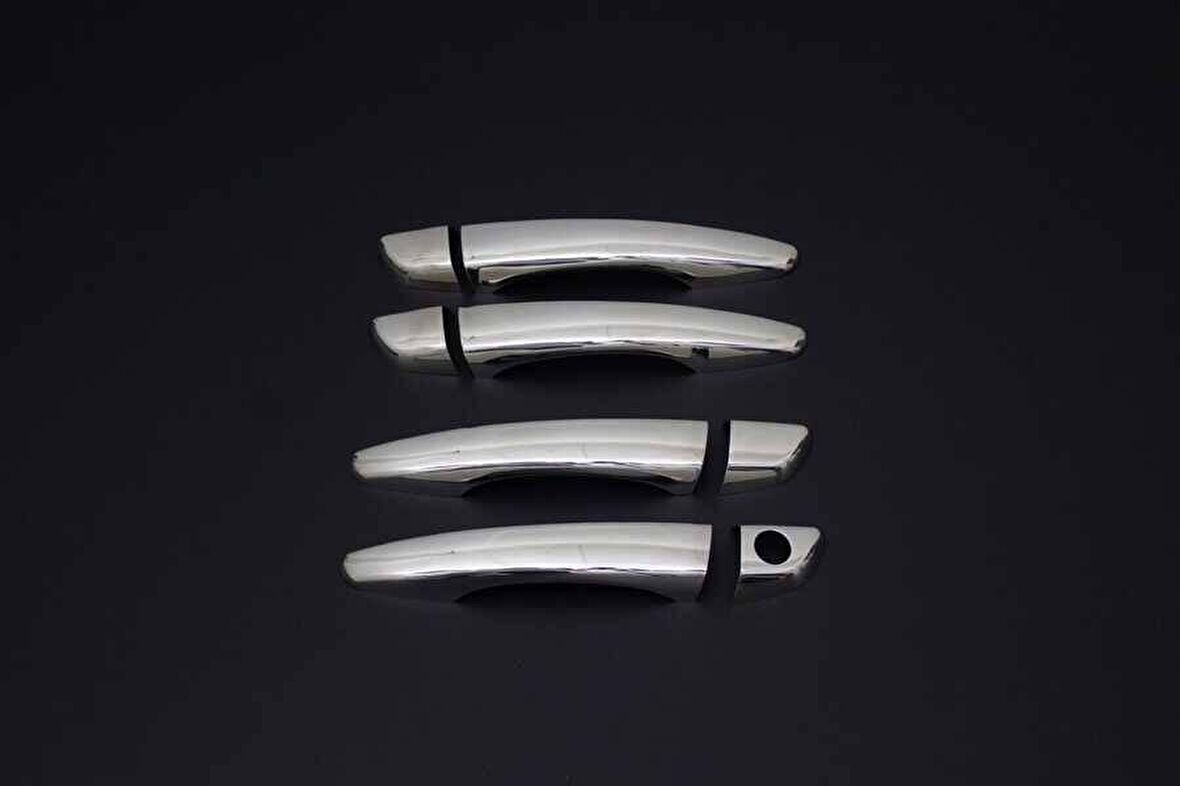 Citroen Berlingo 3 Krom Kapı Kolu 4 Kapı 8 Parça 2019 ve Sonrası