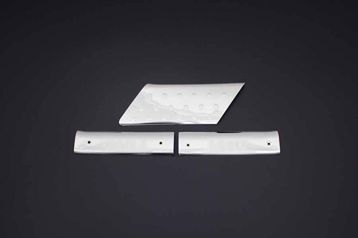 Fiat Doblo Krom İç Kapı Eşiği 3 Parça 2000-2010 Arası