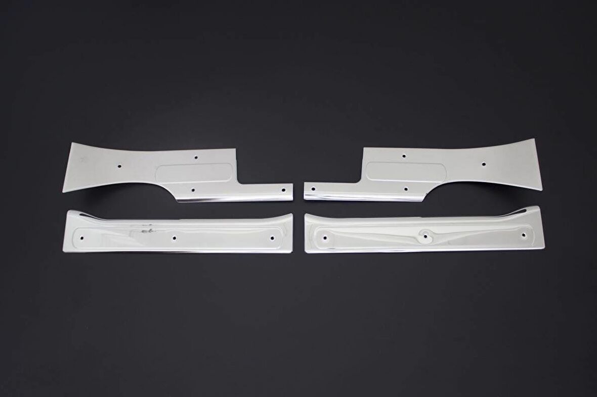 Fiat Fiorino Krom İç Kapı Eşiği 4 Parça 2007 ve Sonrası