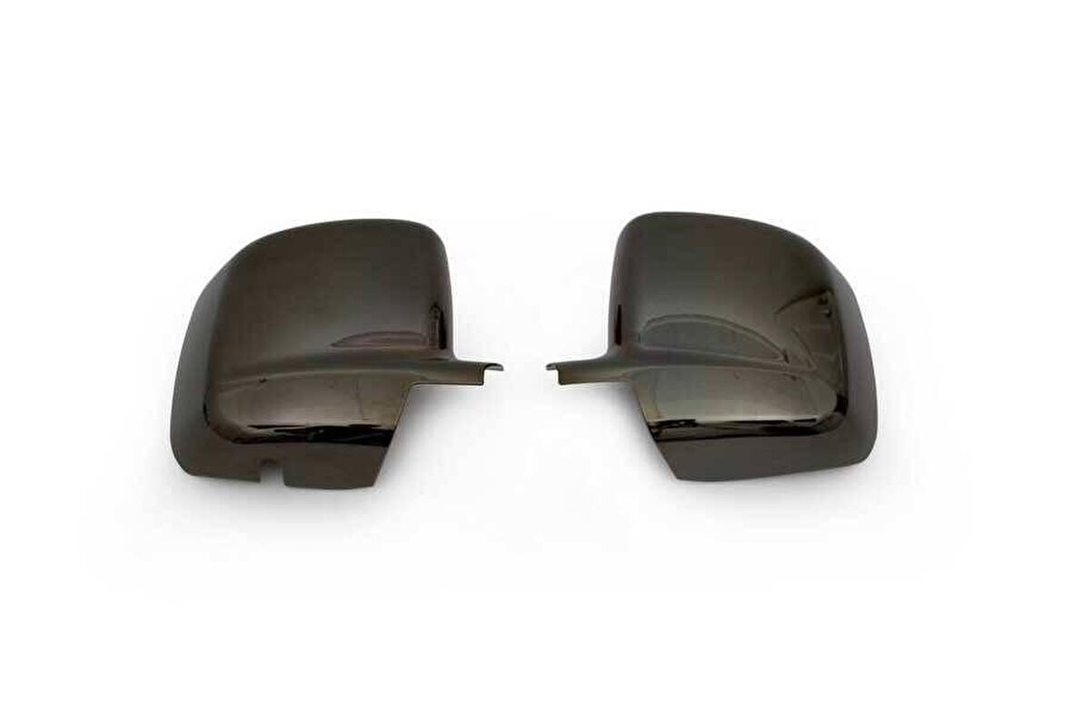 Fiat Fiorino/Qubo Siyah Krom Ayna Kapağı 2 Parça Abs 2007 ve Sonrası