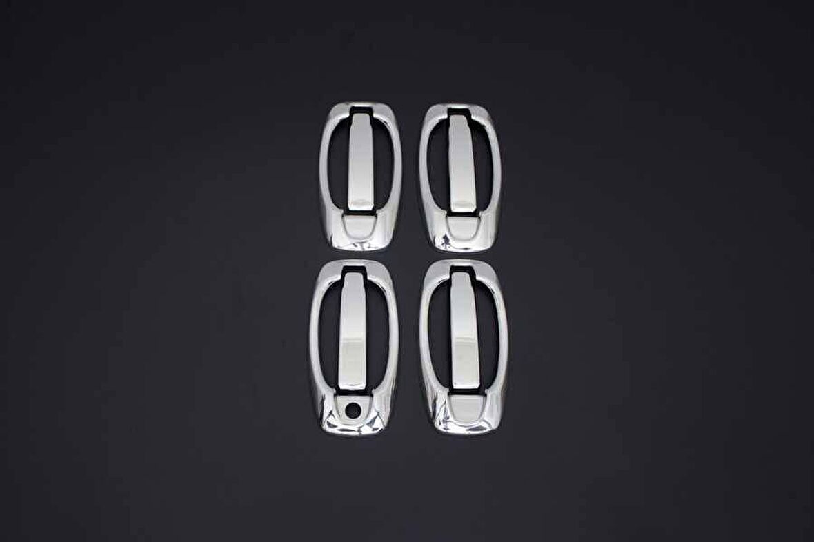 Fiat Doblo Krom Kapı Kolu 4 Kapı 8 Parça Set 2010-2014 Arası