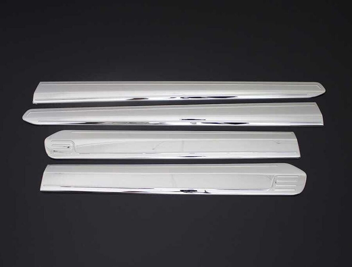 Fiat Doblo Krom Yan Kapı Çıtası 4 Parça 2010 ve Sonrası