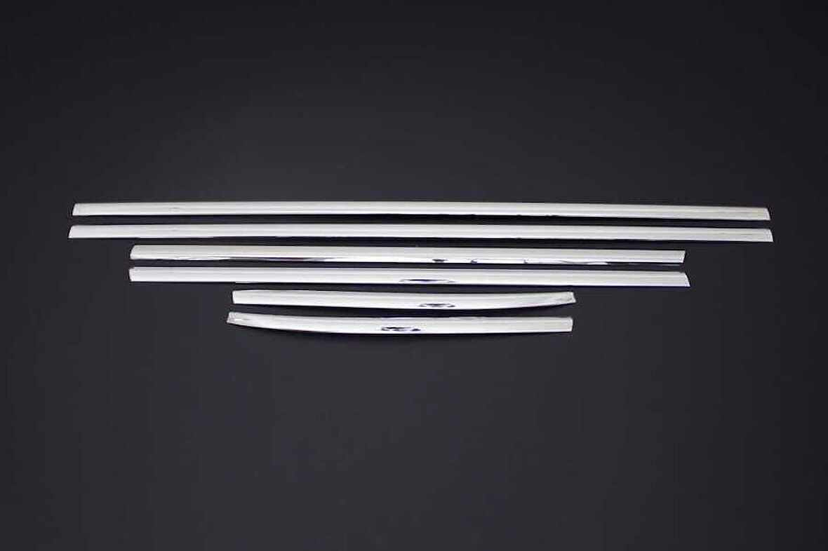 Fiat 500L Krom Cam Çıtası 6 Parça 2013 ve Sonrası