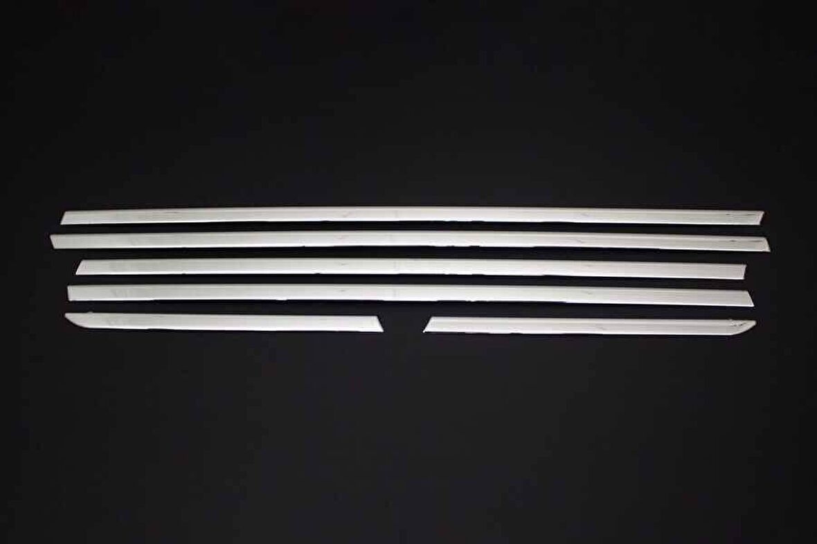 Fiat Egea SW Krom Cam Çıtası 6 Parça  2016 ve Sonrası