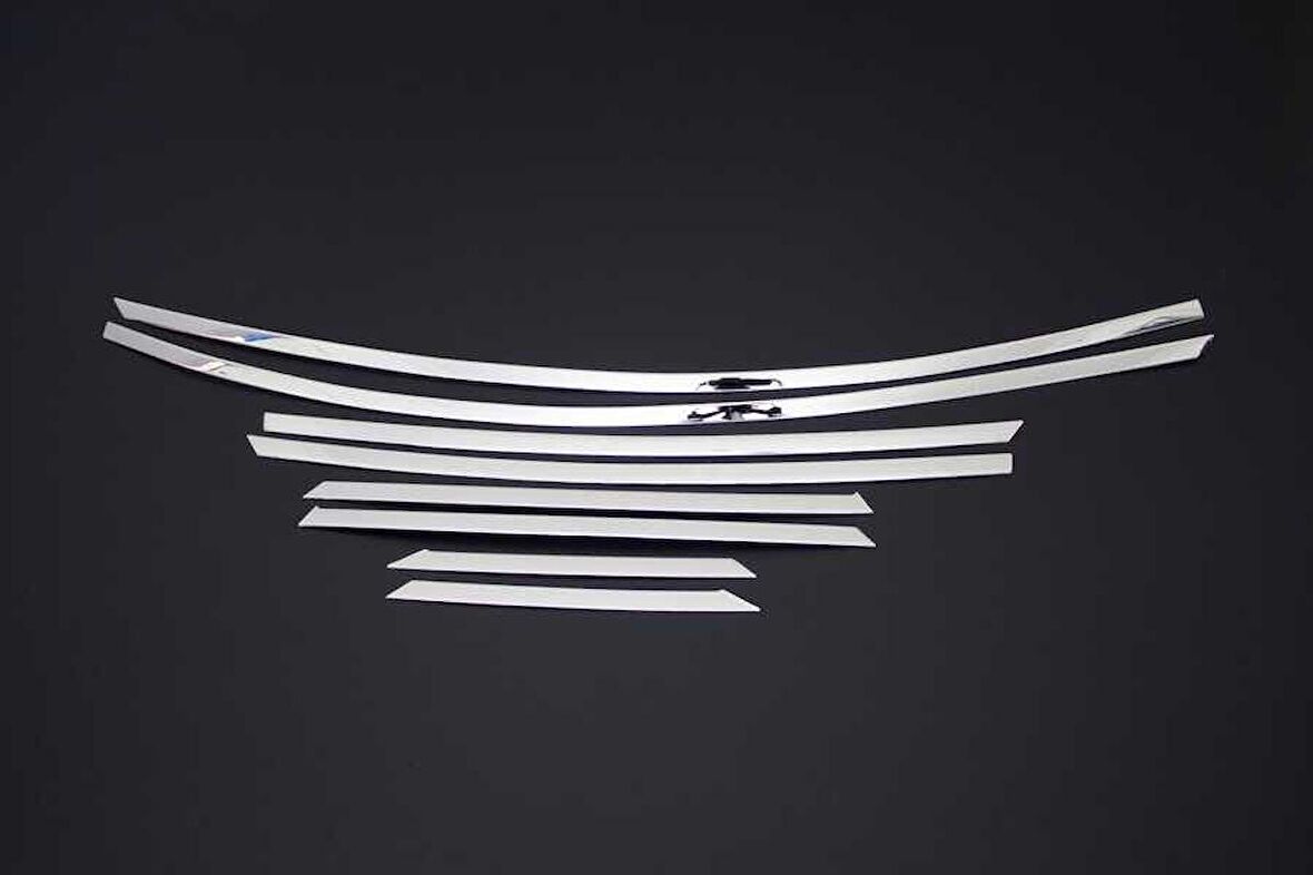 Ford Focus 3 HB Krom Cam Çerçevesi 8 Parça 2011-2017 Arası