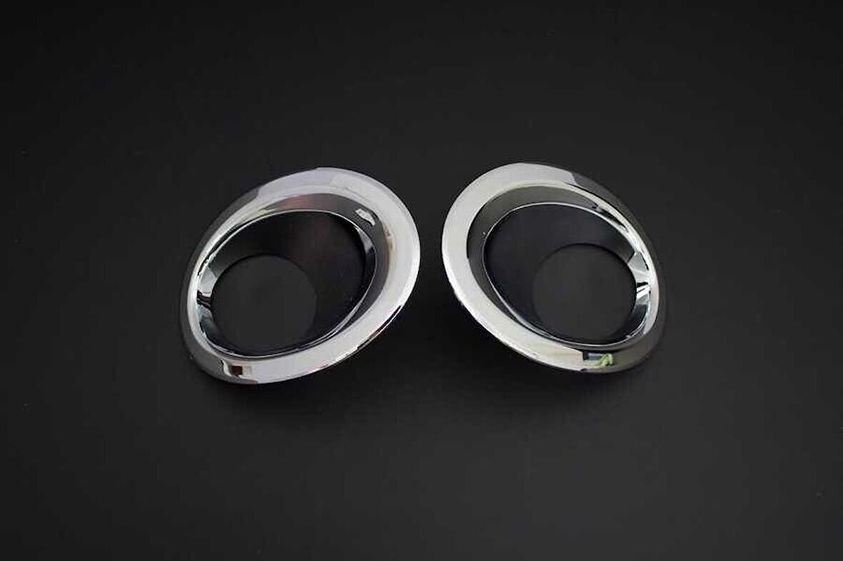 Ford Tourneo Custom Krom Sis Farı Çerçevesi 2 Parça Abs 2012-2017 Arası