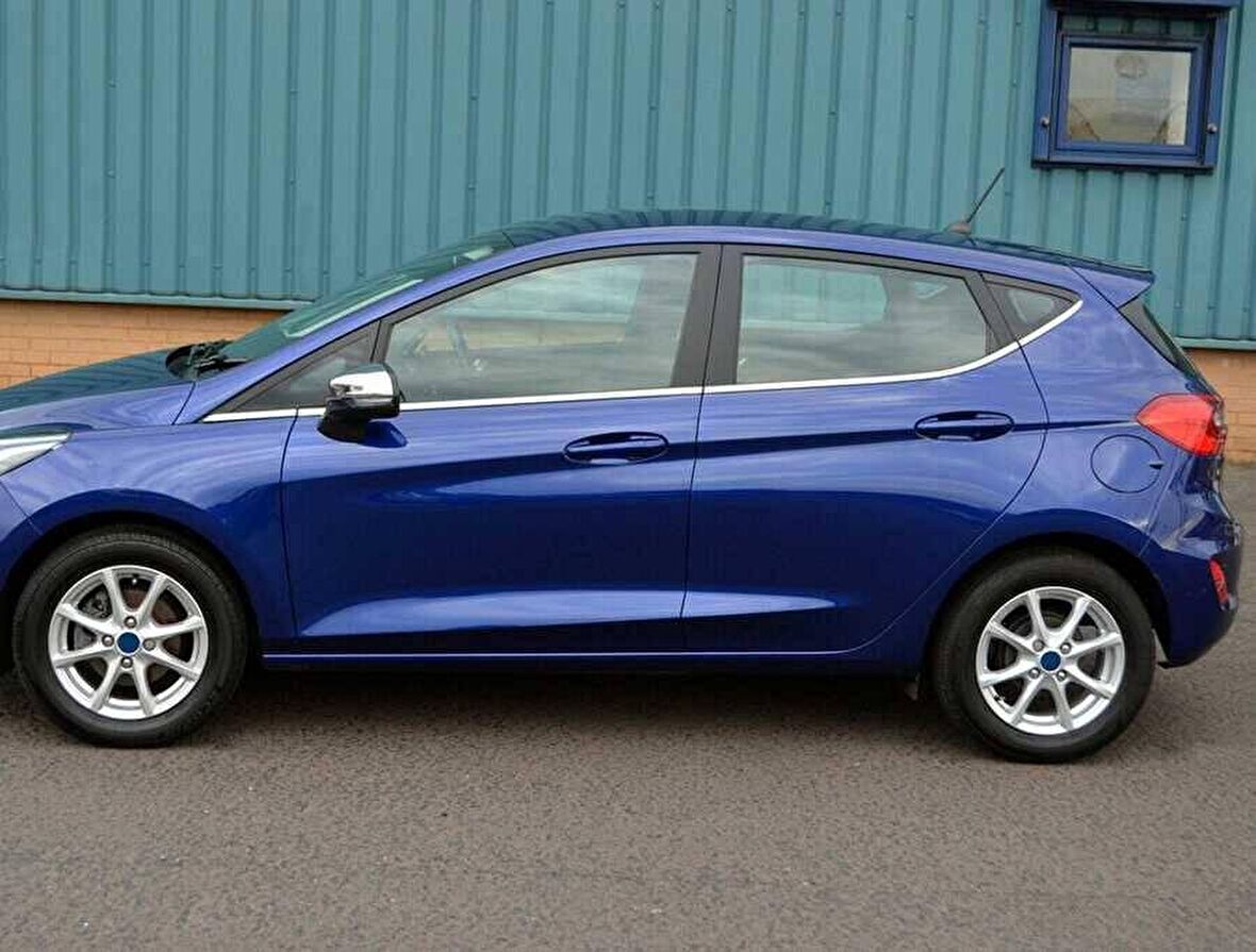 Ford Fiesta 7 Krom Cam Çıtası 8 Parça 2018 ve Sonrası