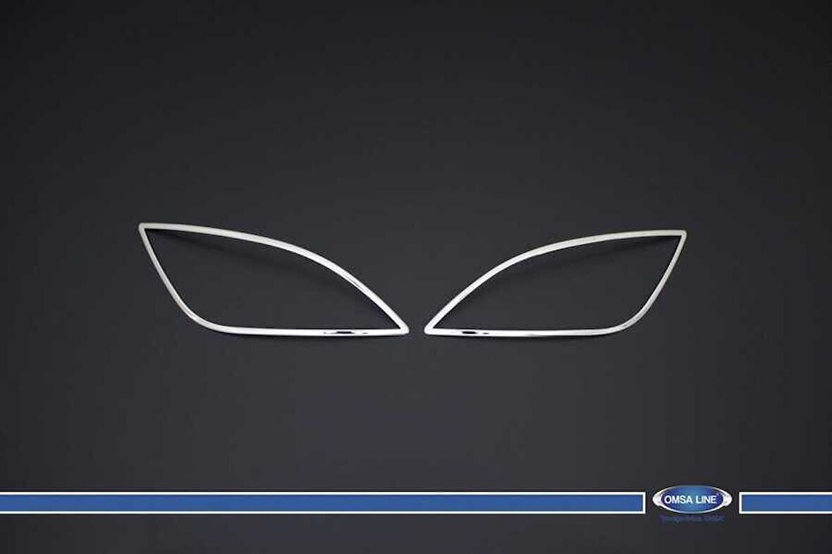 Hyundai i20 Krom Sis Farı Çerçevesi 2 Parça 2012-2014 Arası