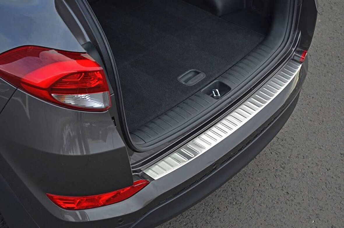 Hyundai Tucson Krom Arka Tampon Eşiği Taşlı 2015-2018 Arası