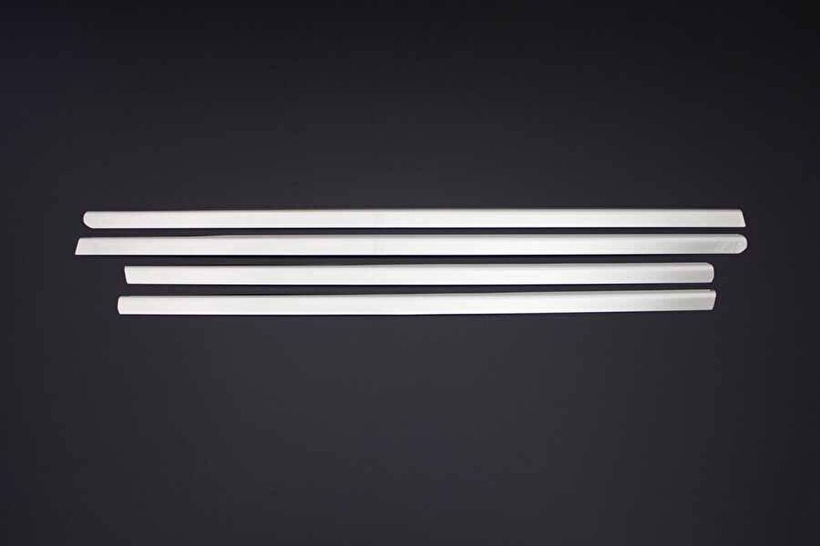 Mercedes C Klass/W203 Krom Cam Çıtası 4 Parça 2001-2007 Arası