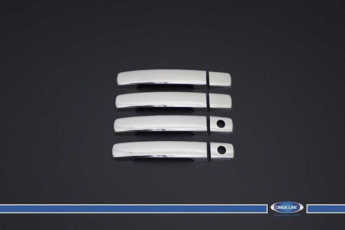 Nissan Navara Krom Kapı Kolu 4 Kapı Çift Delikli 2006-2015 Arası