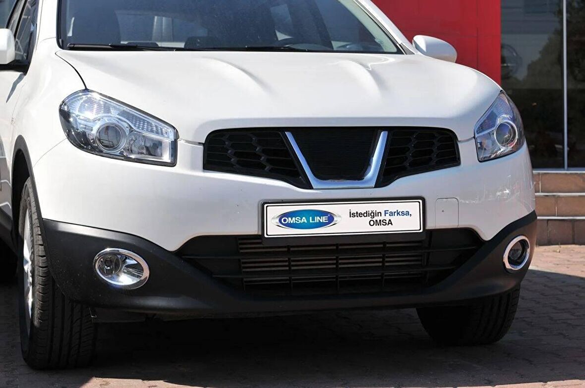 Nissan Qashqai Krom Sis Farı Çerçevesi 2 Parça Abs 2010-2014 Arası