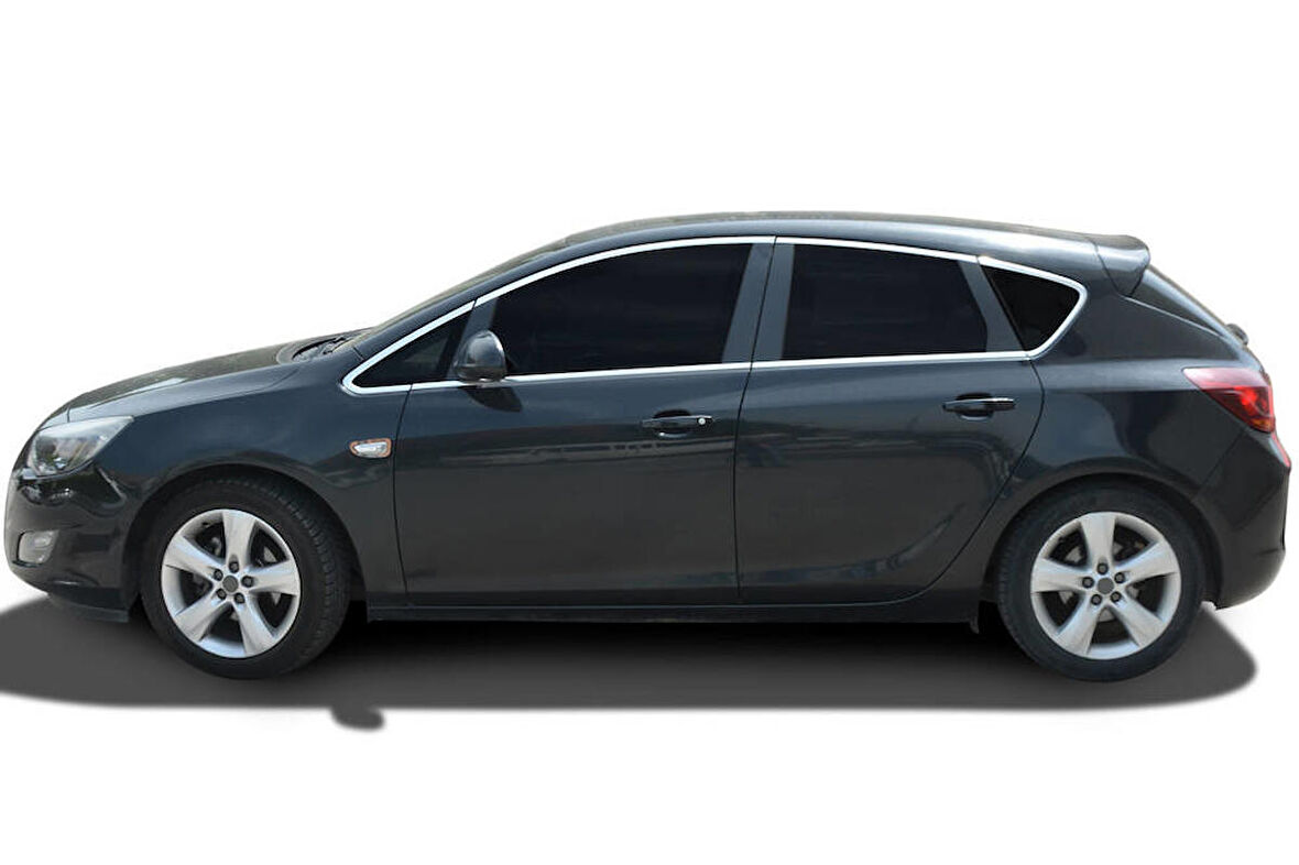 Opel Astra J HB Krom Cam Çerçevesi 12 Parça 2010-2014 Arası