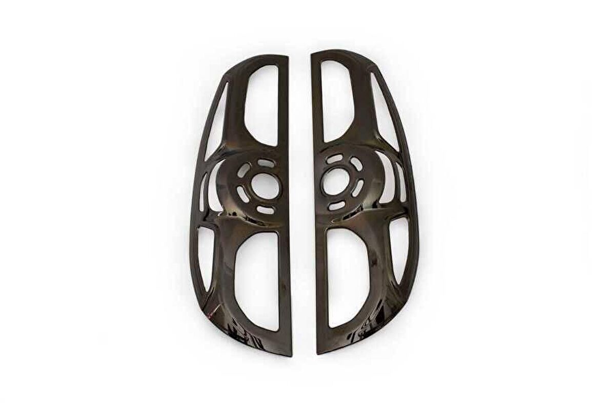 Opel Combo D Siyah Krom Stop Çerçevesi 2 Parça Abs 2011-2018 Arası