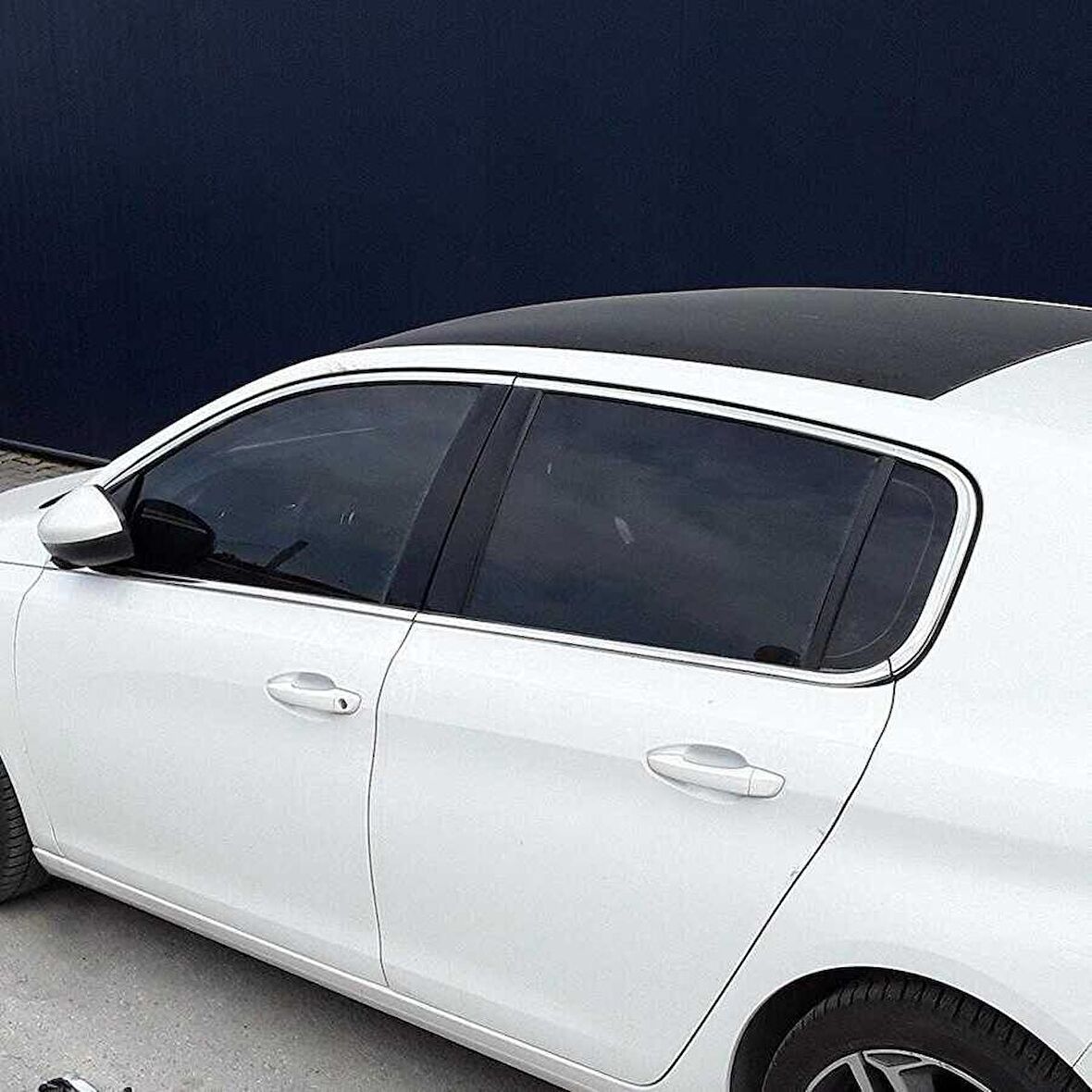 Peugeot 308 Krom Cam Çerçevesi 10 Parça 2014 ve Sonrası