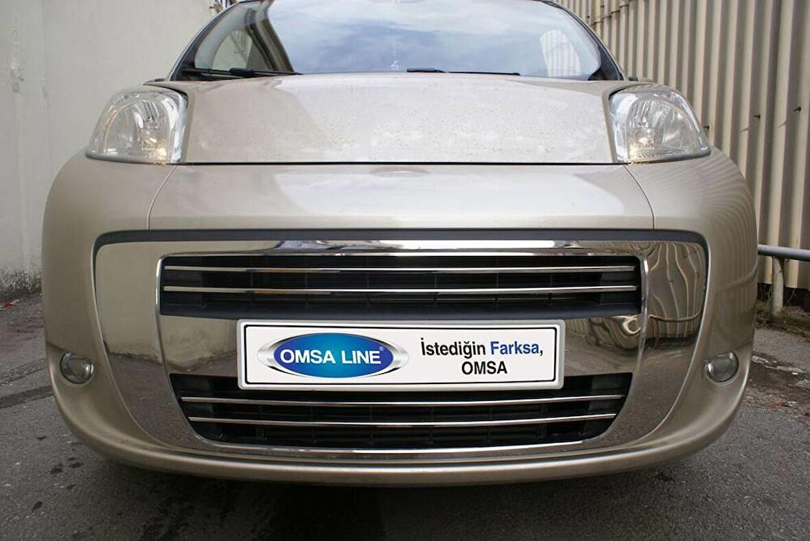Peugeot Bipper Krom Ön Tampon Çıtası 4 Parça 2008 ve Sonrası