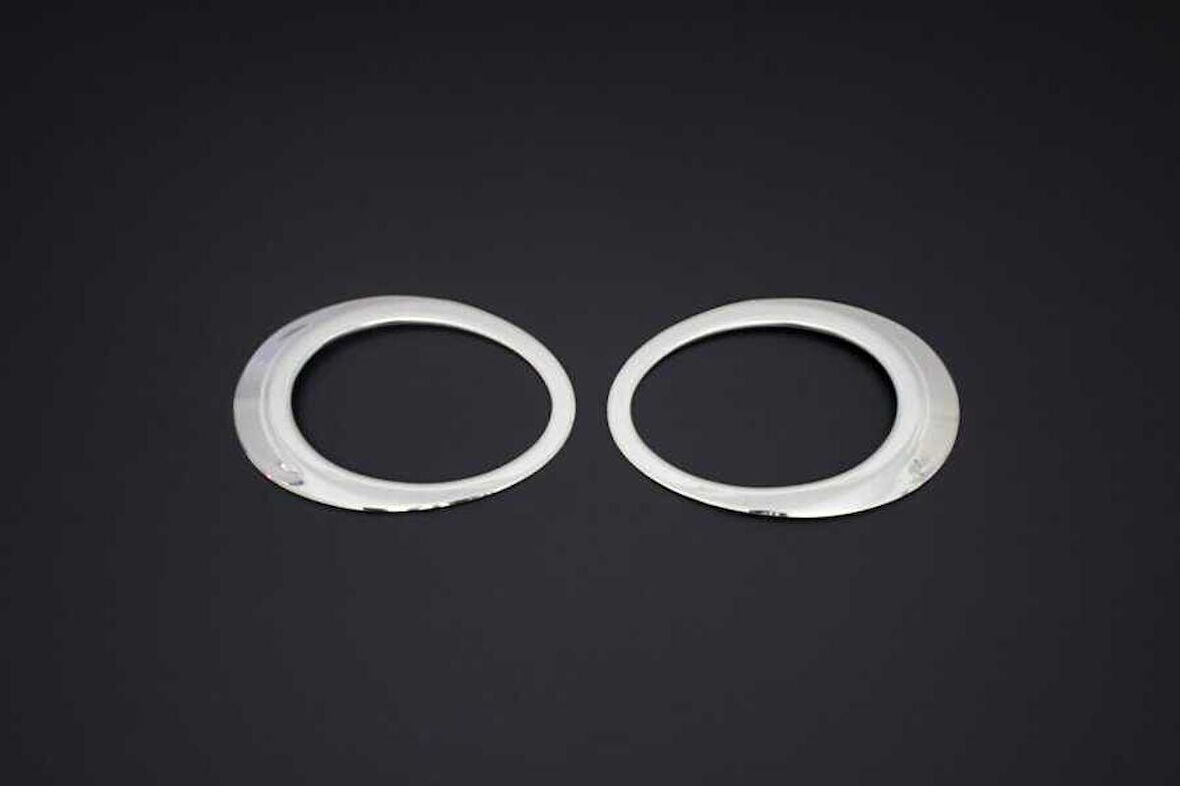 Renault Megane 3 Krom Sis Farı Çerçevesi 2 Parça 2010-2012 Arası