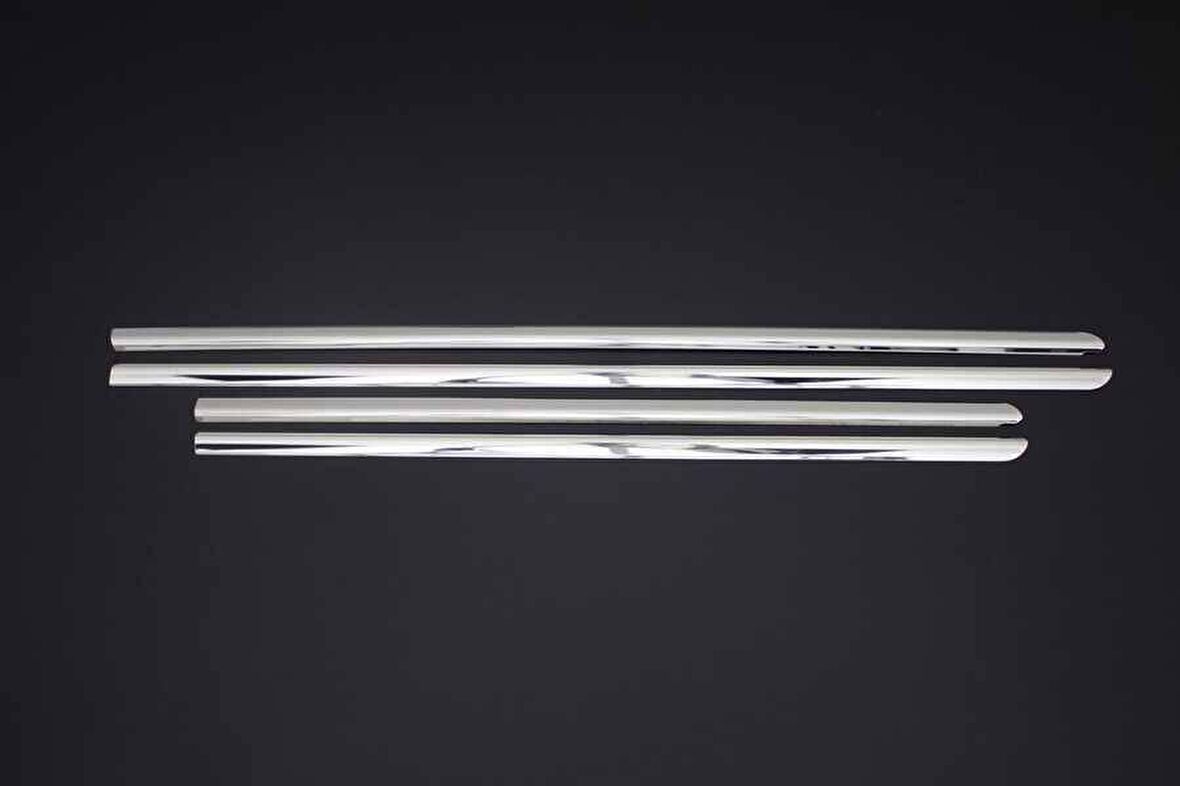 Renault Symbol 3 Krom Cam Çıtası 4 Parça 2013 ve Sonrası