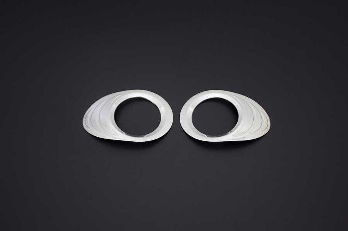 Renault Kangoo 2 Krom Sis Farı Çerçevesi 2 Parça 2008-2013 Arası